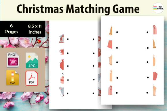 Christmas Matching Game KDP: Creative Ideas for Your Print Business