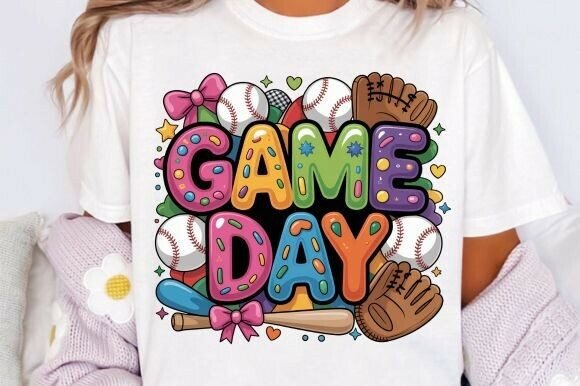 Enhancing Visual Projects with Game Day Baseball PNG and Coquette Sport PNG Designs