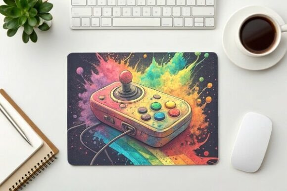 Enhancing Your Gaming Setup with a Video Game Controller Mouse Pad PNG