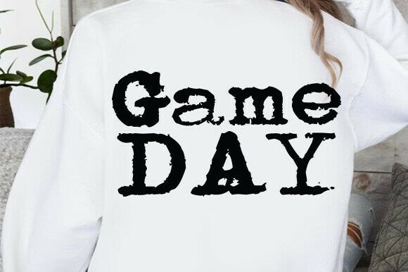 Game Day SVG Sports Quote Design