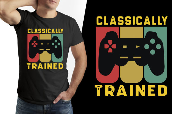 Game Lover T-Shirt Design 12
