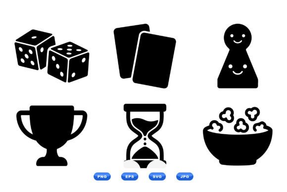 Game Night Icons SVG Pack: A Practical Choice for Designers and Developers