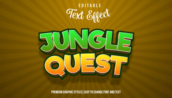Jungle Quest Editable Game Logo Style: A Dynamic Design Tool for Modern Creatives