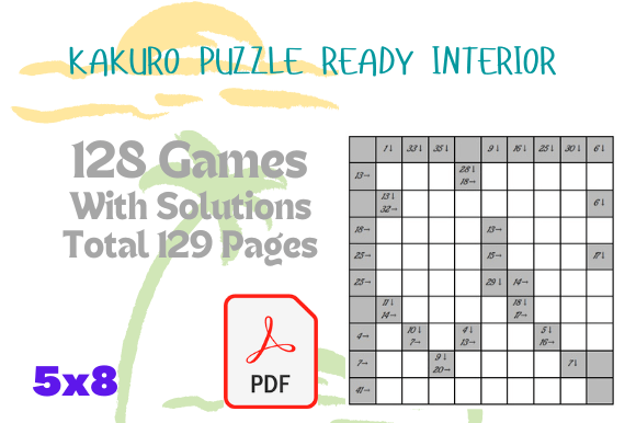Kakuro Game Book: High Demand, Low Content Creation