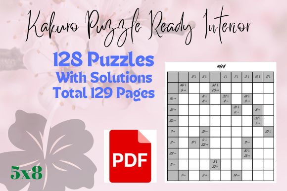 Kakuro Game Puzzle KDP Book: A Smart Choice for Puzzle Enthusiasts and Self-Publishing Creators