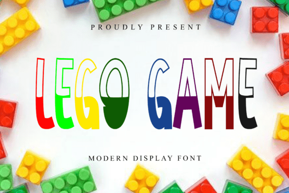 Lego Game Font: A Refined Choice for Modern Design Projects