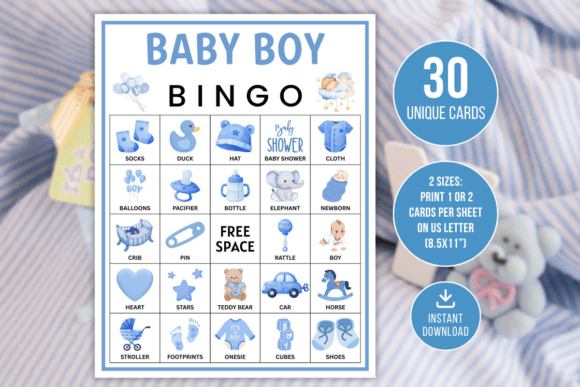 Mastering the Baby Boy Bingo Game Printable Shower Experience