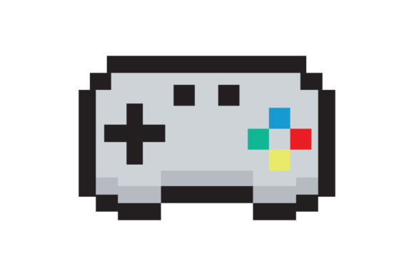 Pixel Vector Game Controller for Designers