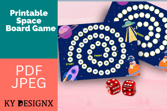 Printable Space Board Game: A Strategic Tool for Learning and Engagement