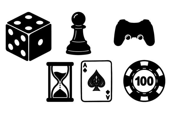 Retro Game Icons Clipart: Timeless Design for Modern Projects