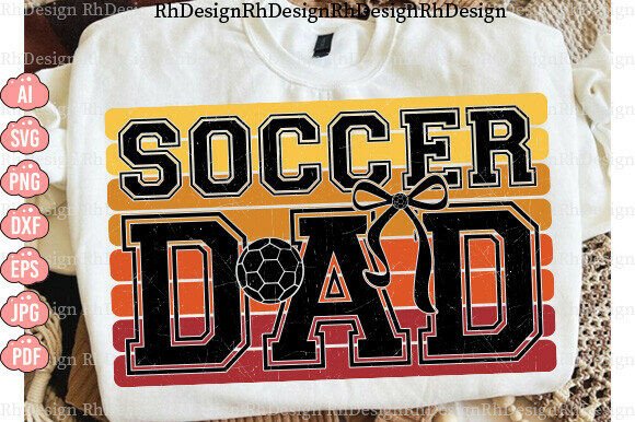 Soccer Dad SVG & Sports Game Day Dad PNG: A Versatile Design for Creative Entrepreneurs