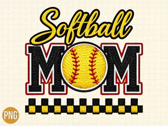 Softball Mom Sport Game Day Design PNG: Creative Solutions for Moms and Small Businesses