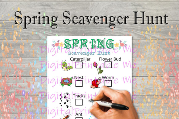 Spring Scavenger Hunt for Kids: A Creative Design Perspective