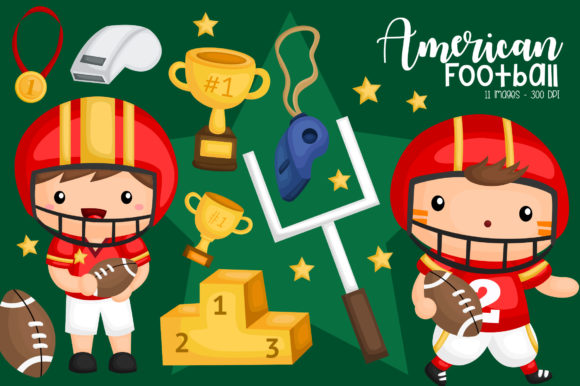 Strategic Uses of American Football Clipart - Sport Game for Creative and Business Projects