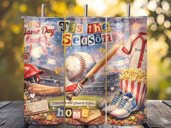 Tis the Season Baseball Game Day Tumbler: A Practical Design Resource for Creators and Entrepreneurs