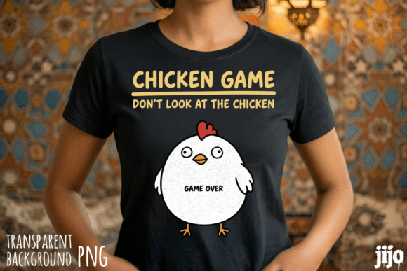 Unlocking Creativity with the Chicken Game Funny Cartoon PNG for Custom Apparel