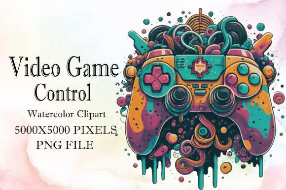 Video Game Control Watercolor Clipart: A Practical Evaluation